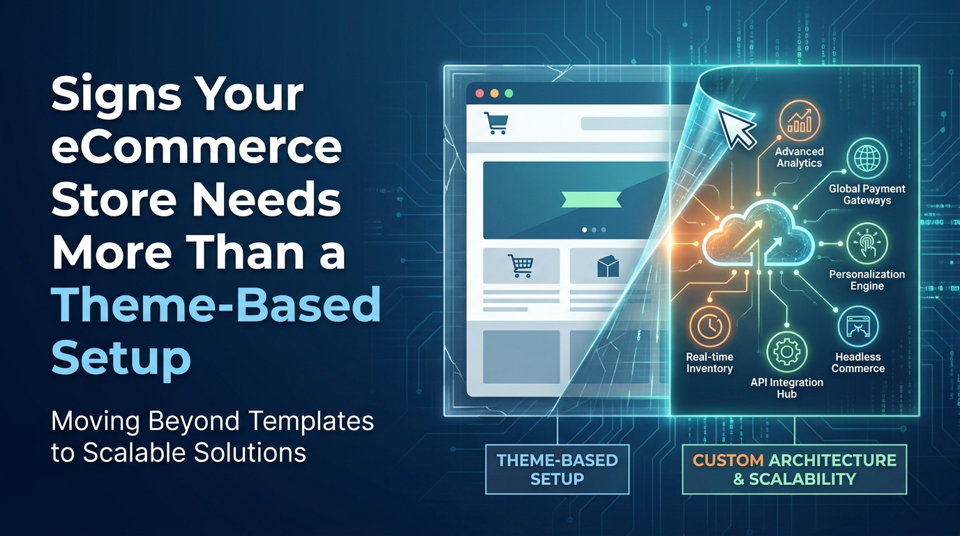 Signs Your eCommerce Store Needs More Than a Theme-Based Setup
